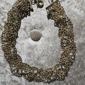 Luxurious Gold and Silver Women's Necklace